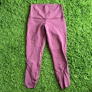 Lululemon Pink Leggings 23”